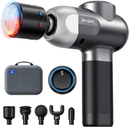 Pistolet De Massage Avec Thérapie Par Le Chaud Et Le Froid,  C2 Pro Masseur De Tissus Profonds Avec Chaleur,Pour Le Gymnase, La Maison, La Récupération, Le Soulagement De La Douleur